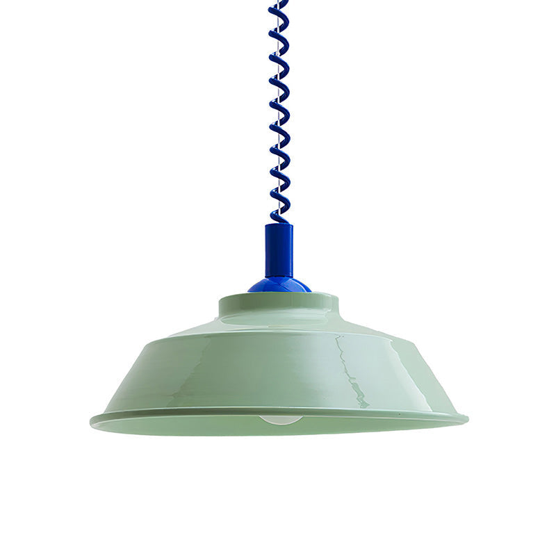 Suspension Toscot Mide – Design Métal Coloré & Jeu de Lumières Ludique