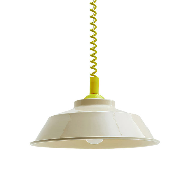Suspension Toscot Mide – Design Métal Coloré & Jeu de Lumières Ludique