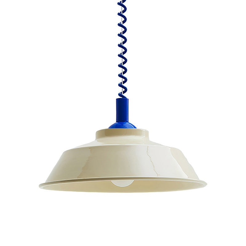 Suspension Toscot Mide – Design Métal Coloré & Jeu de Lumières Ludique