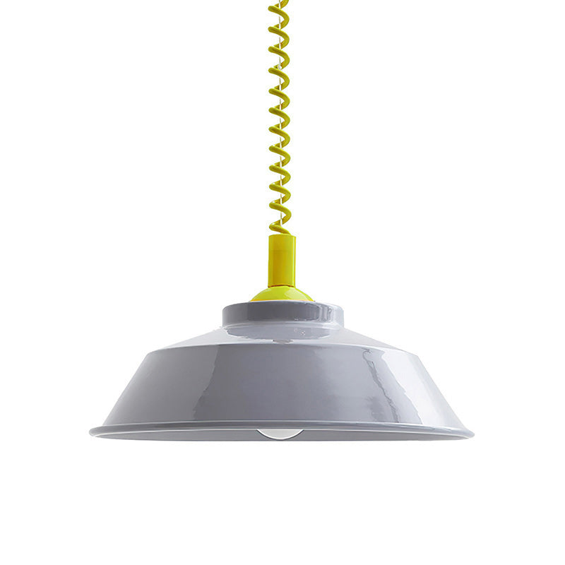 Suspension Toscot Mide – Design Métal Coloré & Jeu de Lumières Ludique