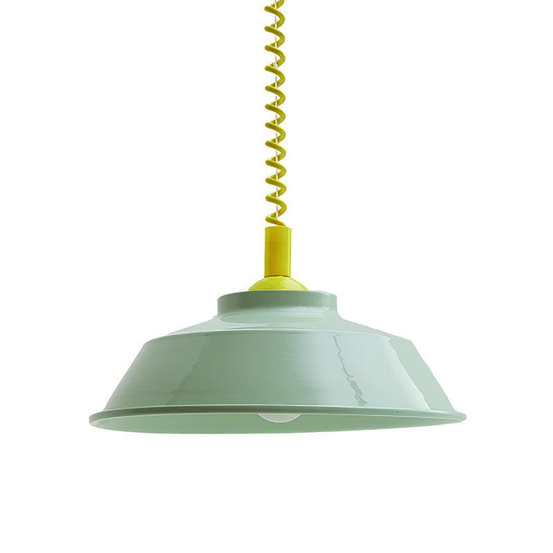 Suspension Toscot Mide – Design Métal Coloré & Jeu de Lumières Ludique