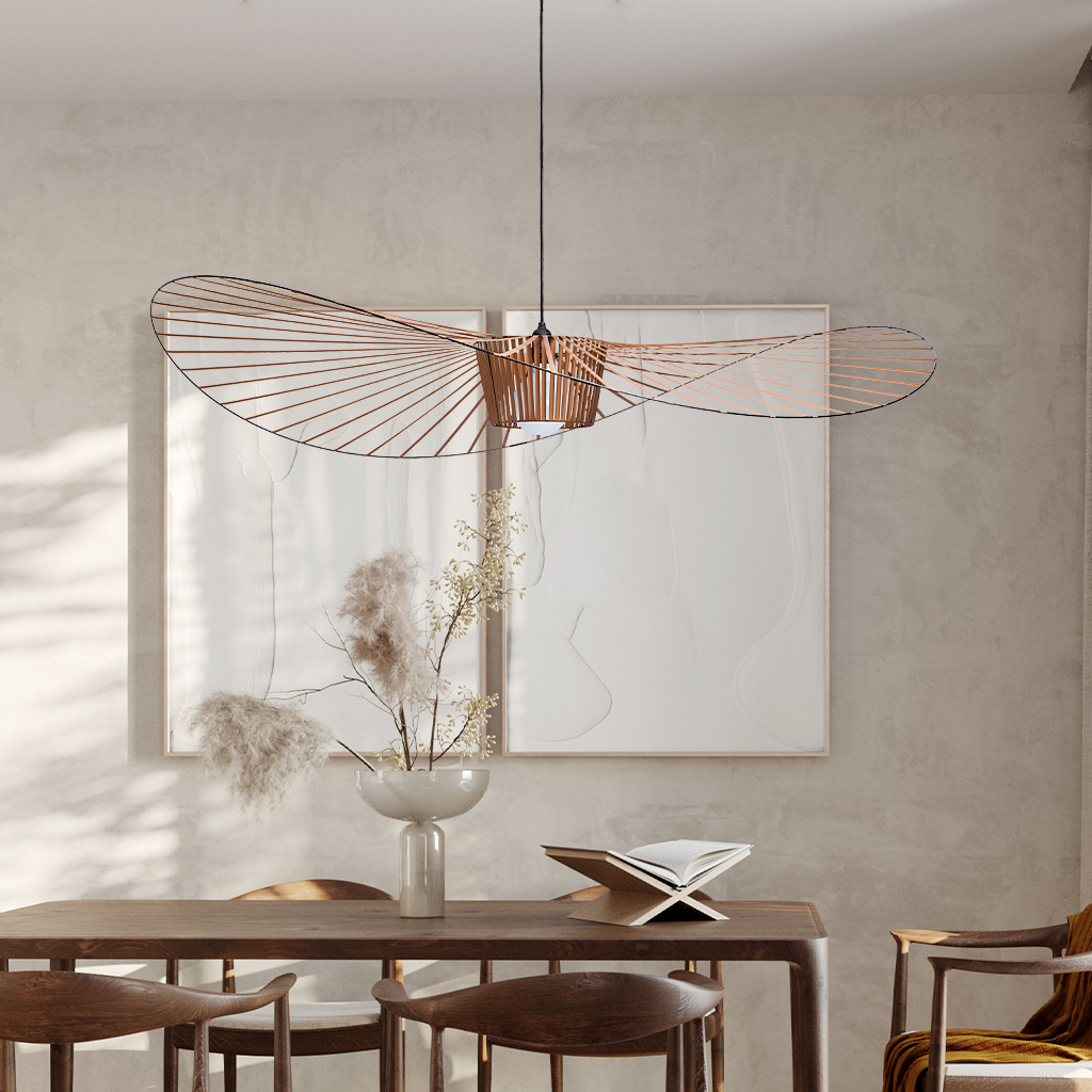 Suspension Vertigo – Présence Sculpturale & Lumière d'Ambiance Envoûtante