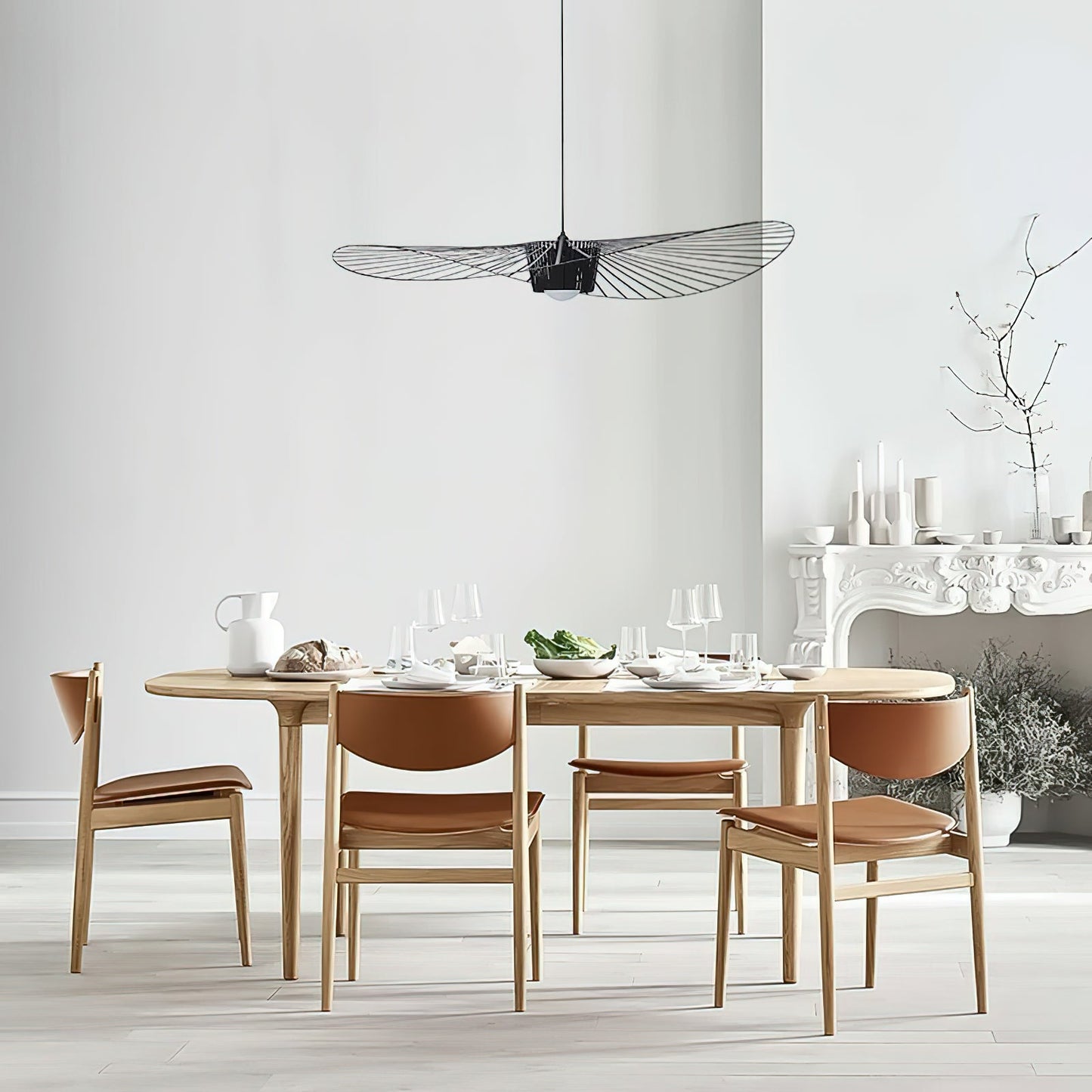 Suspension Vertigo – Présence Sculpturale & Lumière d'Ambiance Envoûtante