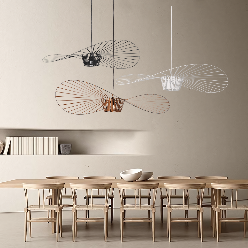 Suspension Vertigo – Présence Sculpturale & Lumière d'Ambiance Envoûtante