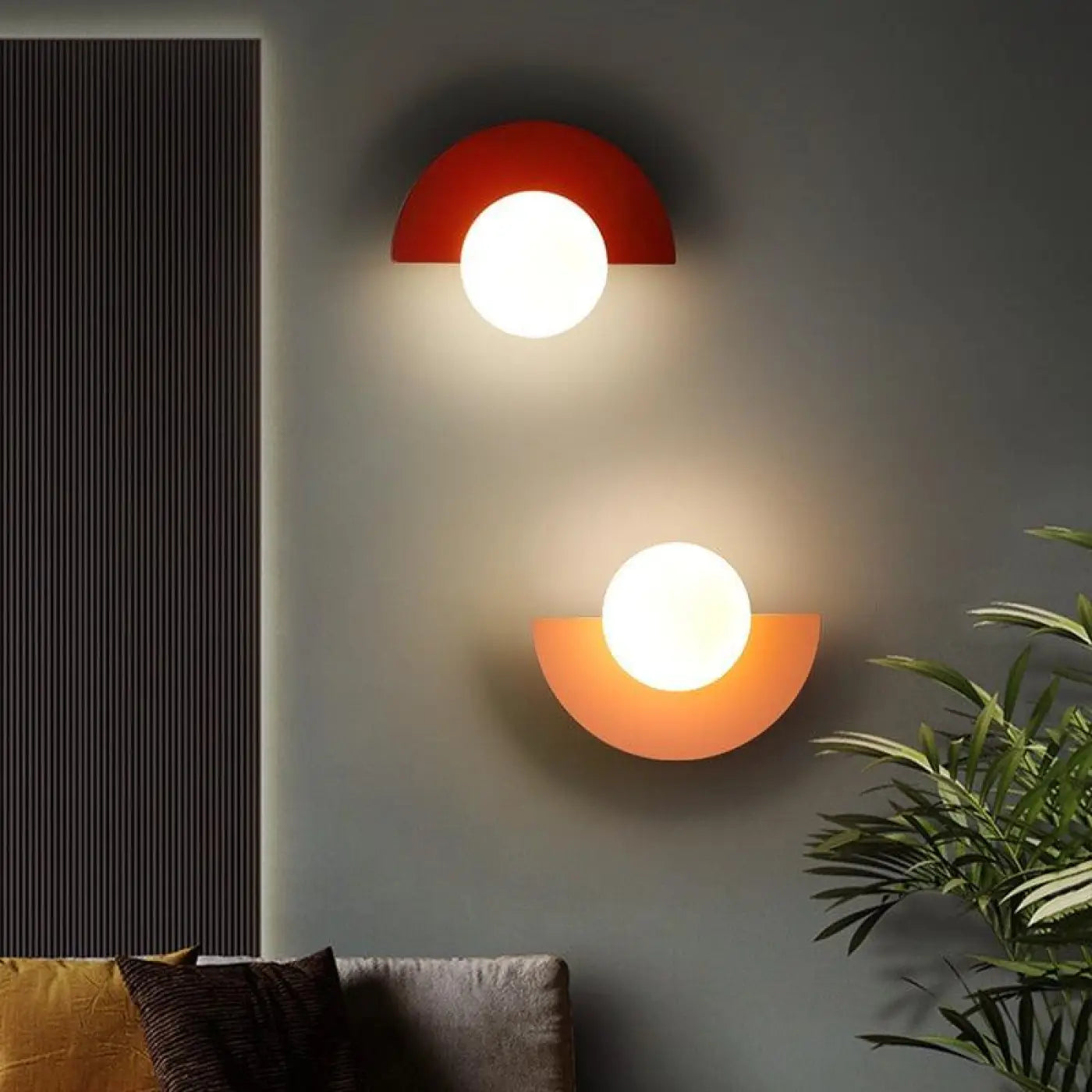 Applique Murale Colorée – Lumière Vibrante & Accent Décoratif Audacieux