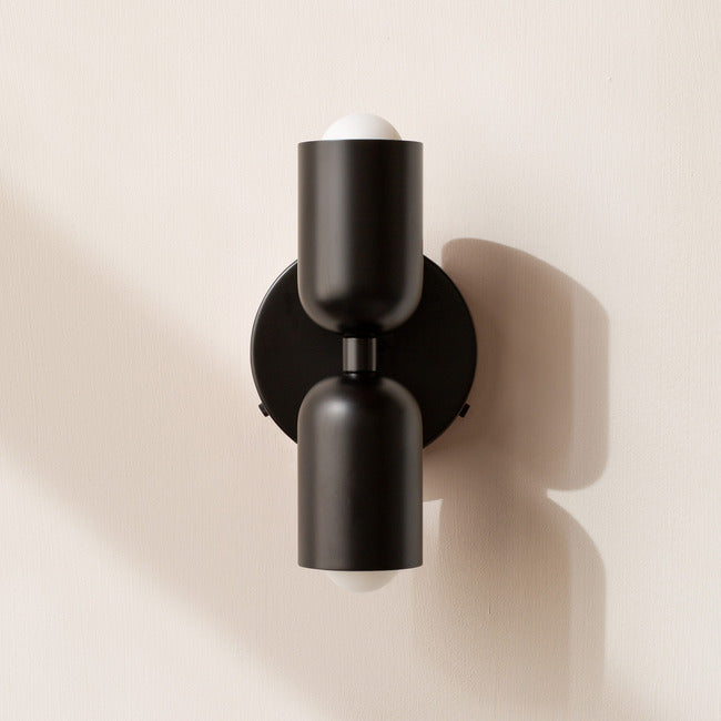 Applique Murale Cylindrique LED 2 Lumières – Éclairage Doux & Design Contemporain