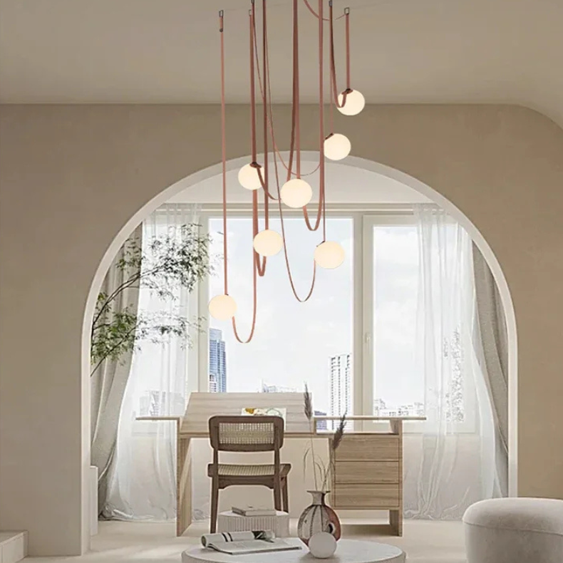 Suspension en Cuir Créatif Italien