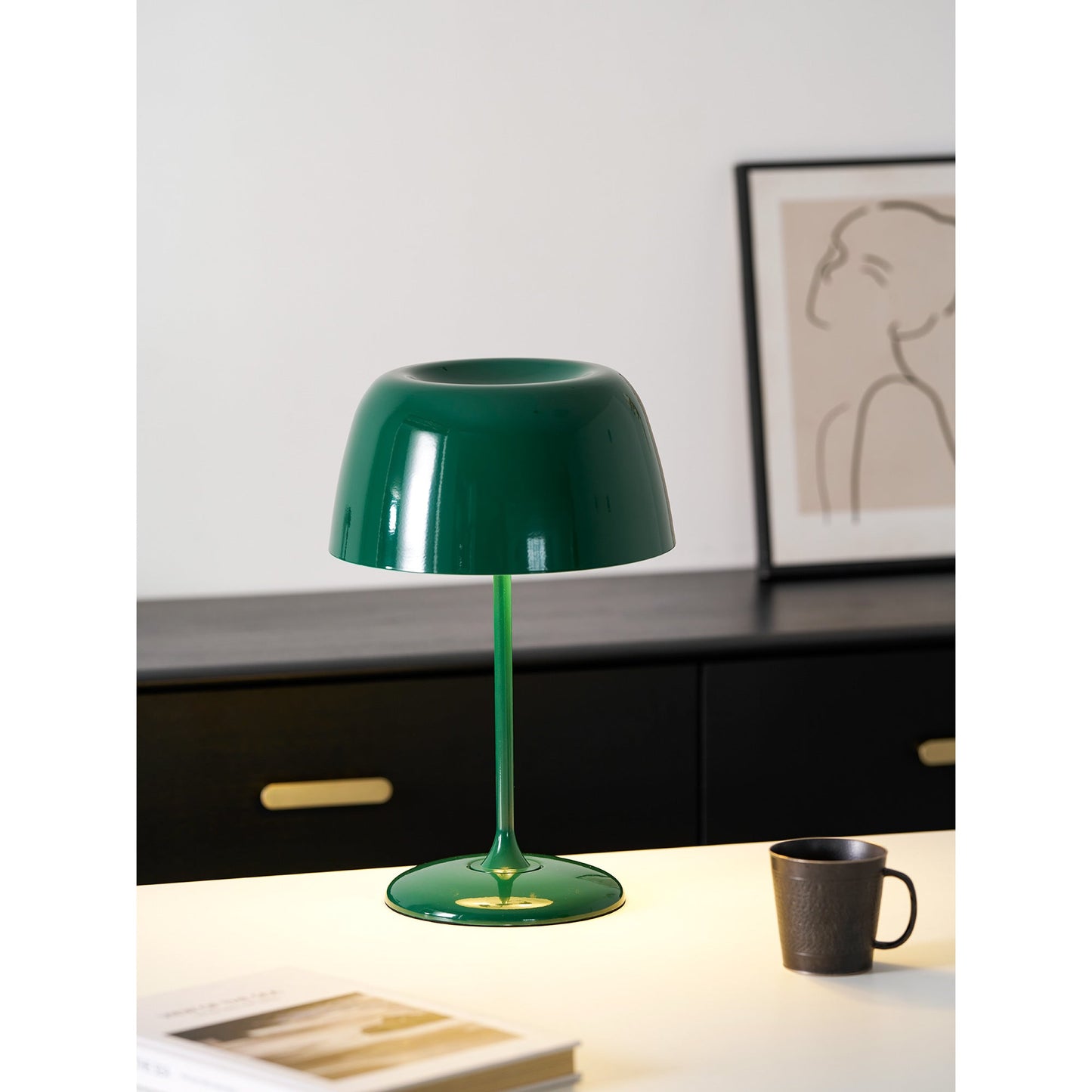 Lampe de Table Bittel – Design Rétro Coloré & Lumière d'Ambiance Chaleureuse