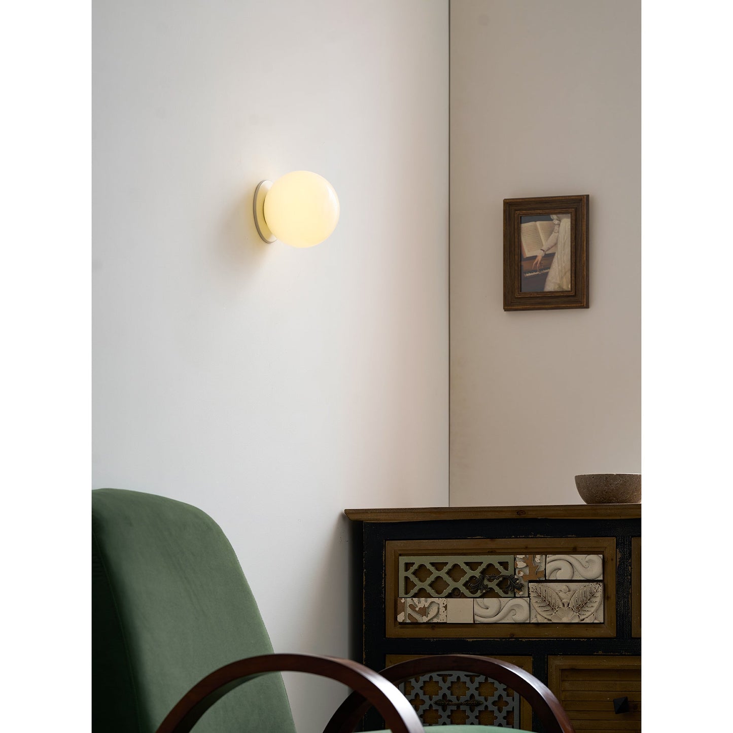 Applique Murale Vimala en Verre – Lumière Pure & Design Épuré Polyvalent