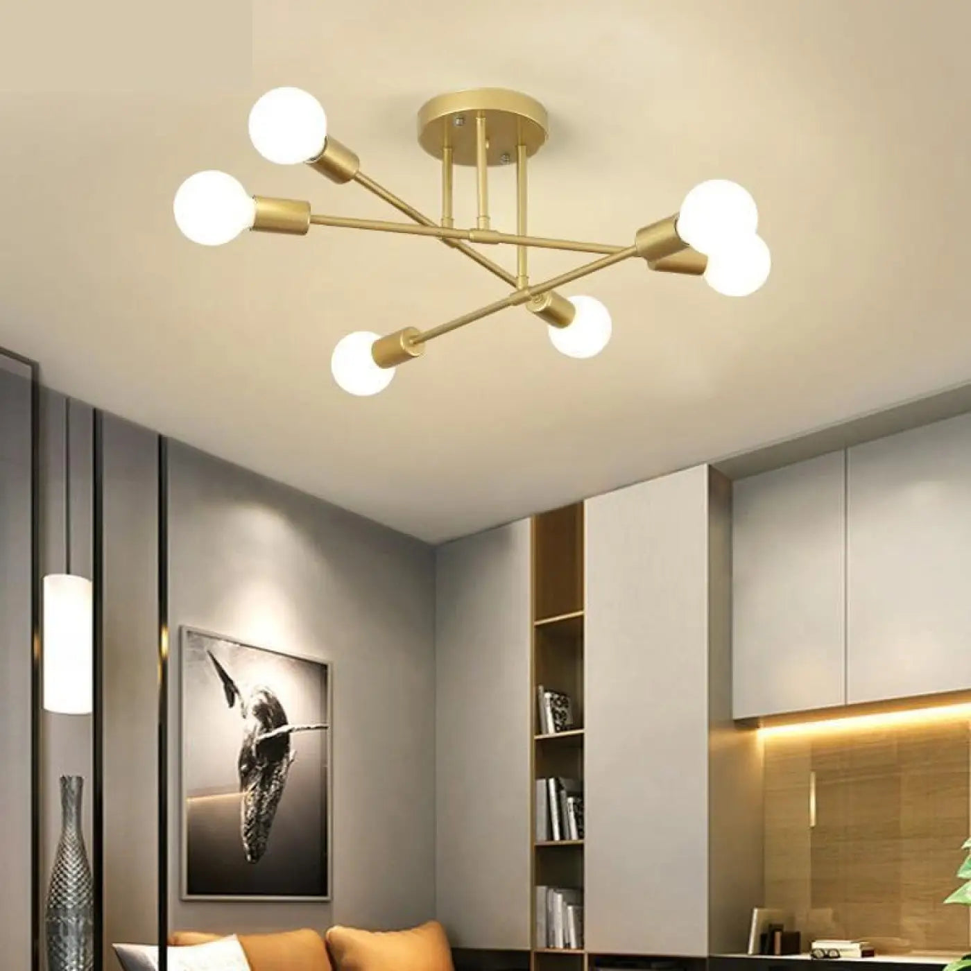 Suspension de Plafond SATARA Globe en Verre – Lumière Douce & Design Épuré