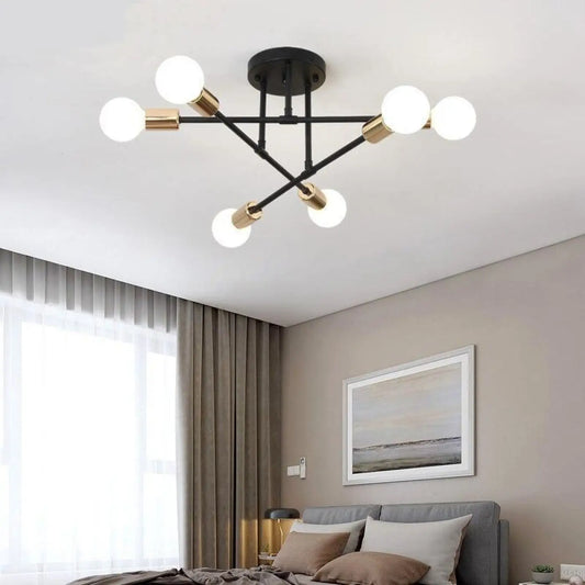 Suspension de Plafond SATARA Globe en Verre – Lumière Douce & Design Épuré