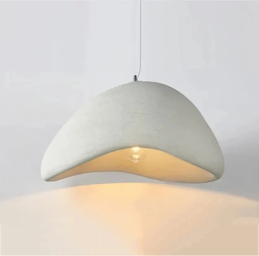 Suspension Japonaise Minimaliste Blanche