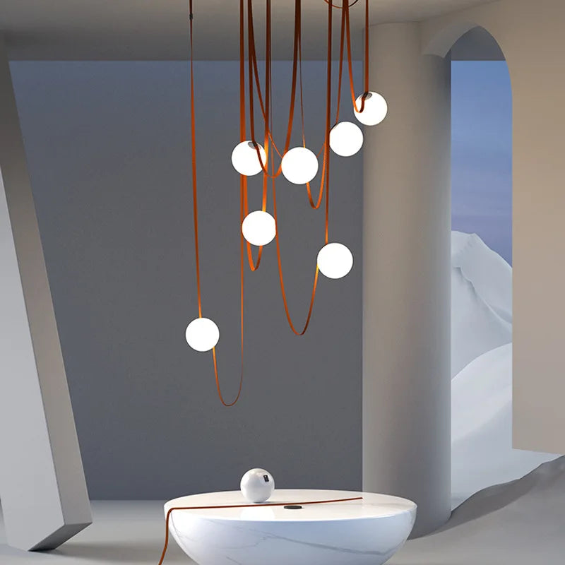 Suspension en Cuir Créatif Italien