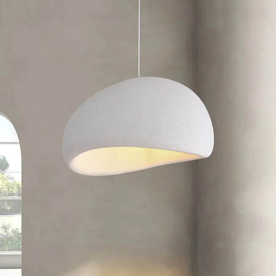 Suspension Japonaise Minimaliste Blanche