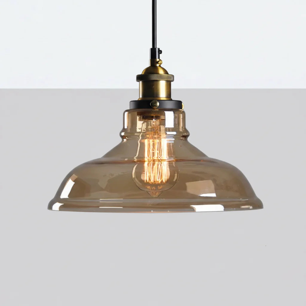 Suspension Verre Industrielle Nordique