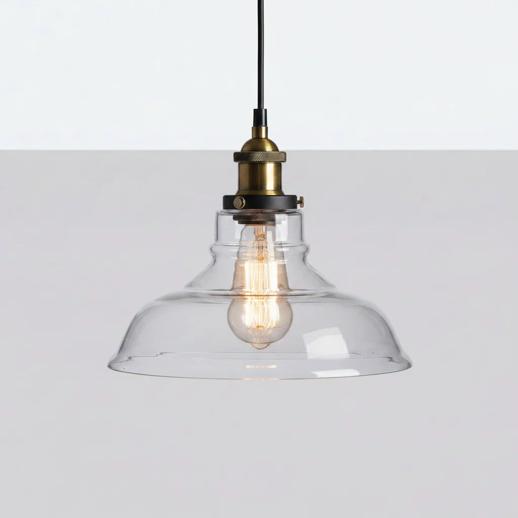 Suspension Verre Industrielle Nordique
